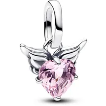 Pandora Geflügeltes Herz Pink 793626C02