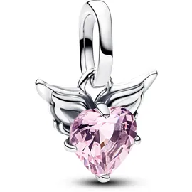 Pandora Geflügeltes Herz Pink 793626C02