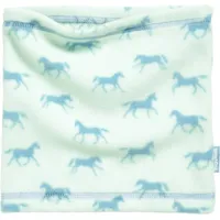 Playshoes Fleece-Schlauchschal Pferde" in Türkis | Gr.: onesize