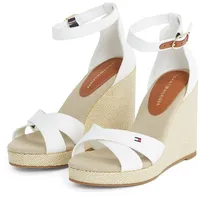 Tommy Hilfiger High-Heel-Sandalette TOMMY HILFIGER "FLAG HIGH WEDGE ESPAD
