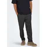 Only & Sons ONSMIRO TAILORED TAPERED Chinohose Grau L