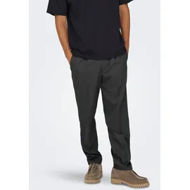 Only & Sons ONSMIRO TAILORED TAPERED Chinohose Grau L