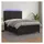 vidaXL Boxspringbett 140 x 200 cm Schwarz