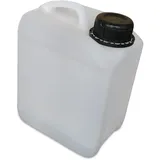 kanister-vertrieb® Wasserkanister Trinkwasserkanister Kanister BPA-frei lebensmittelecht (2 Liter Natur DIN45)