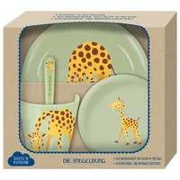 Coppenrath Verlag Geschirr Geschenkset Giraffe - Freche Rasselbande