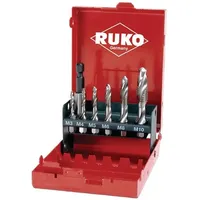 Ruko Kombi-Maschinengewindebohrer-Satz HSS in Industriekassette