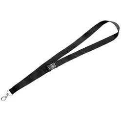 DURABLE Lanyards schwarz 10 St.