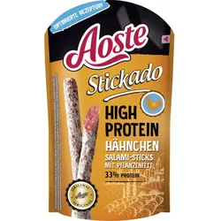 Aoste Stickado High Protein Hähnchen Salami-Sticks 60G