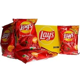 lay ́s® Red Paprika Chips 20x 35,0 g, 20 St.