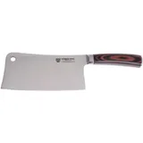 Gräwe Chinesisches Kochmesser 16,6 cm Pakkawood-Griff Silber