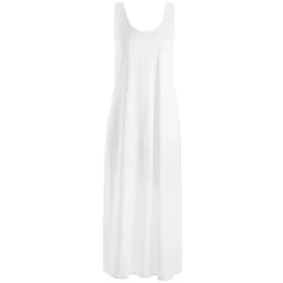 Hanro Nachthemd Cotton Deluxe, ärmellos 130cm (1-tlg) weiß L