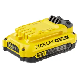 Stanley FATMAX V20 2,0 Ah Akku und 1,25 A Ladegerät Starter-Set, 18 V, SFMCB10D1-QW