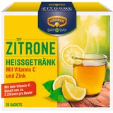 Krüger DAY by DAY Heißgetränk Zitrone Instanttee 20 Portionen