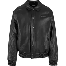 Karl Kani Star Full PU College Jacke - Schwarz - S