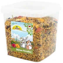 JR Farm GmbH JR Farm Blüten-Paradies 470 g im Eimer (Kräuter für Zwergkaninchen und Nager, Ergänzungsfuttermittel)