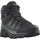 Salomon Wanderschuh SALOMON "QUEST ROVE Gore-Tex", Herren, Gr. 48, schwarz, Leder, Textil, Schuhe Wanderschuh, Wasserdicht