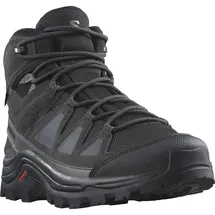 Salomon Wanderschuh SALOMON "QUEST ROVE Gore-Tex", Herren, Gr. 48, schwarz, Leder, Textil, Schuhe Wanderschuh, Wasserdicht