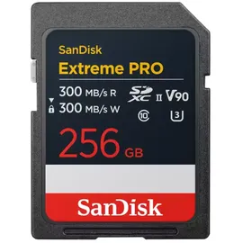 SanDisk Extreme Pro SDXC UHS-II U3 V90 R300/W300 256 GB