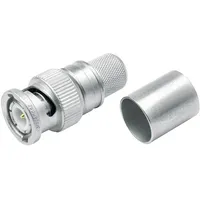 Telegärtner 100023321 100023321 BNC-Steckverbinder Stecker, gerade 50Ω 1St.
