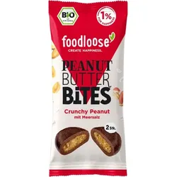 foodloose Peanut Butter Bites Crunchy Peanut bio