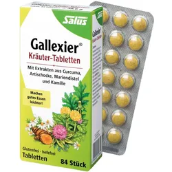 Salus Gallexier Kräuter-Tabletten  84 St Tabletten