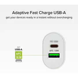 SBS Tetrpd20w Ladegerät De Mobilgerät Smartphone, Tablet Whitecurrent Alternfast Charge Indoor