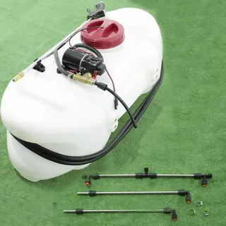 GeoTech CZ60C - Tank für Spritzanwendungen für Rasentraktoren - Pumpe 12 V - 60 l