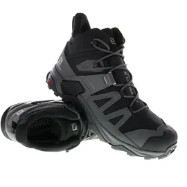 Salomon X Ultra 4 Mid GTX Herren Black/Magnet/Pearl Blue 44