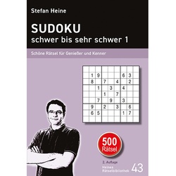 Sudoku - Schwer Bis Sehr Schwer.Bd.1 - Stefan Heine  Kartoniert (TB)