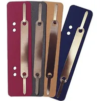 Q-Connect Heftstreifen kurz 3,4 x 15 cm Blau 100 St.
