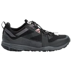 Sneaker JACK WOLFSKIN "SPIRIT LOW W", Gr. UK 7 - EU 40,5, Normalschaft, schwarz, Main Material Second Material Lining Sole 100% Rubber/ EVA, Schuhe