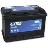 EXIDE Excell EB1000 Starter-Blei-Säure-Battierie, 100Ah