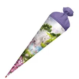 ROTH Einhorn mit Fohlen 70 cm rund