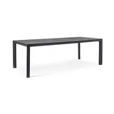 BIZZOTTO Mason Gartentisch 220 x 100 x 74 cm Anthrazit