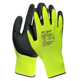 WS-Pro Arbeitshandschuhe Hi-Grip HVL gelb 7