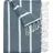 BUTLERS Surfside Strandtuch 200 x 180 cm Blau/Weiß