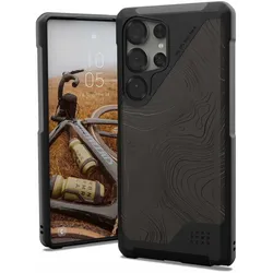 UAG Urban Armor Gear Metropolis LT Case mit Magnet-Modul Samsung Galaxy S25 Ultra | topography schwarz | 214470114062