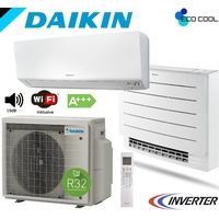 DAIKIN Perfera FVXM Duo Dual 2,5+3,5 Multisplit Klimagerät Truhengerät Fußboden
