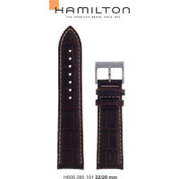 Hamilton Leder Jazzmaster Band-set Leder-braun-22/20 H690.385.101 - braun
