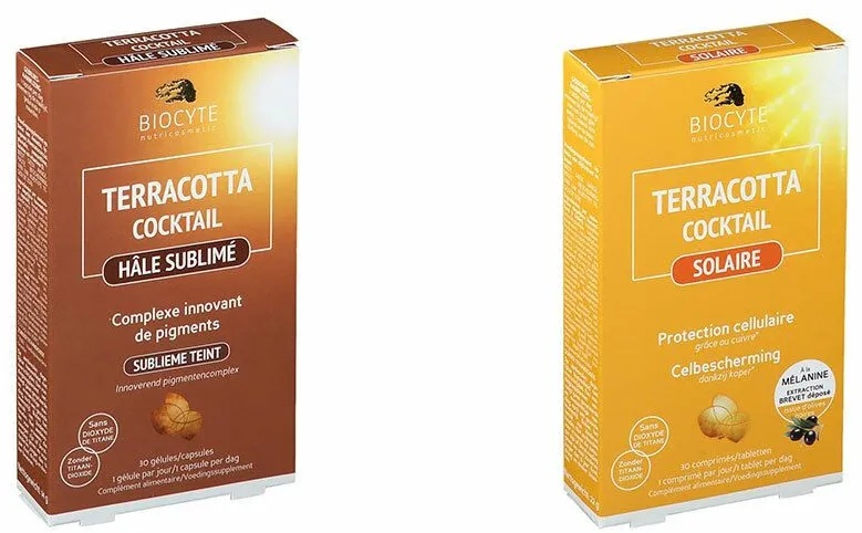 Biocyte Terracotta Cocktail Selbstbräungskapseln + Solaire