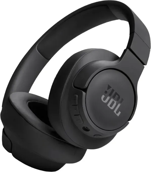 JBL Tune 720 BT Kabelloser Over-Ear-Kopfhörer – Mit JBL Pure Bass Sound, Bluetooth und leichtem, faltbarem Design – Bis zu 76 Stunden Musikwiedergabe – Schwarz
