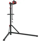 vidaXL Fahrrad-Montageständer Klappbar Verstellbar 92-152 cm Rot Stahl