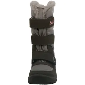 Lurchi "Lurchi Kalina-Sypmpatex", Mädchen, Gr. 30, grau (steel), Kunstfaser, Schuhe Stiefel