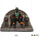 Iron Studios Star Wars - Boba Fett on Throne Statue Deluxe Art Scale 1/10