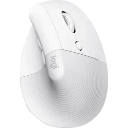 LOGITECH Lift für Mac Maus, Off-White