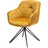 Riess-Ambiente Drehbarer Design Stuhl Euphoria Samt senfgelb
