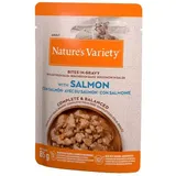 nature ́s variety Nature's Variety Bites in Soße 22 x 85 g - mit Lachs