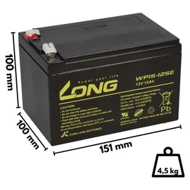 KungLong Akku 12V 15000 mAh 1 St.