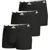 Boxershorts schwarz S 3er Pack