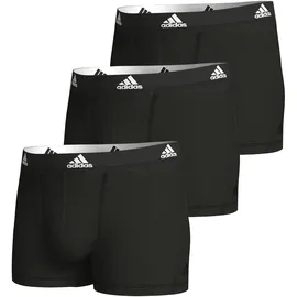 Adidas Boxershorts schwarz S 3er Pack